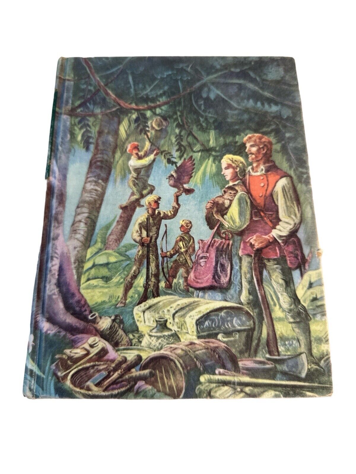 The Swiss Family Robinson Book Hardcover Copyright 1949 Very Nice Condition