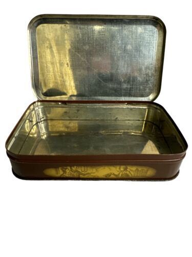 Vintage Advertsing Toffee Tin Box Thorne’s Leeds, England Victorian Ball Scene