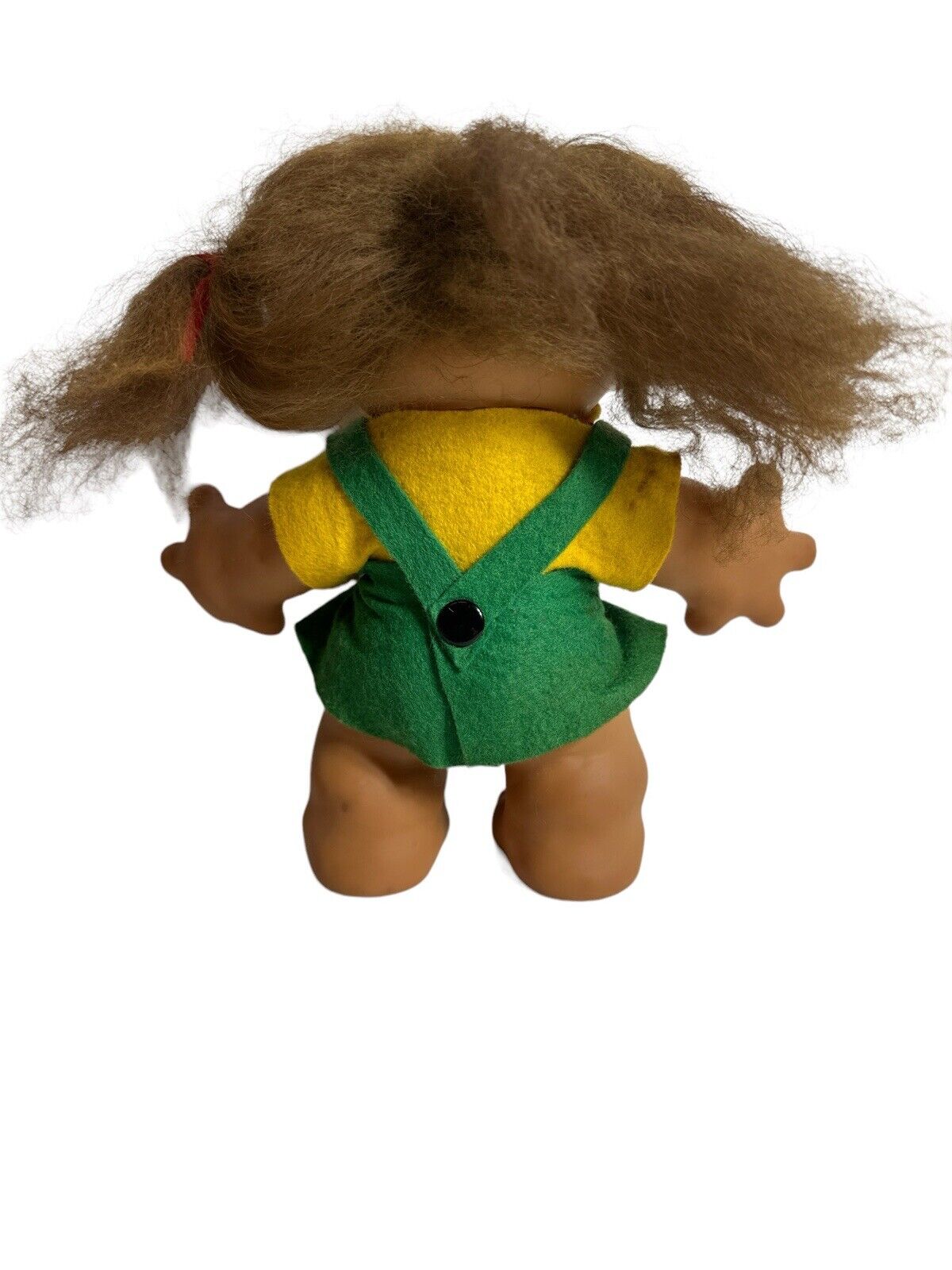 Vtg 1959-1961 Thomas Lykketrold made in Denmark Sawdust All Original 8” Troll
