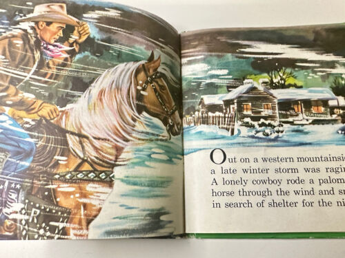 2 Vtg Children’s Roy Rogers’ Books 1950 & 54 Whitman Publishing Company