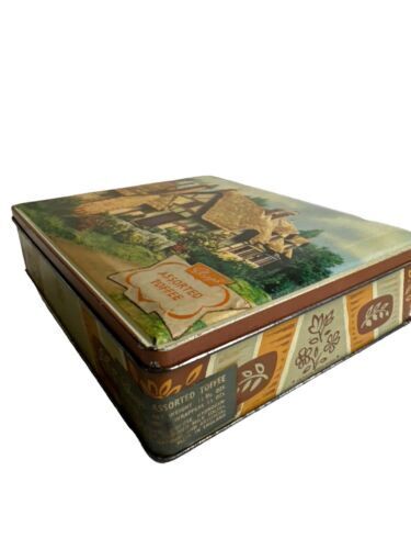 Vintage Edward Sharp 7 Sons Sharps Assorted Toffee Tin 1950