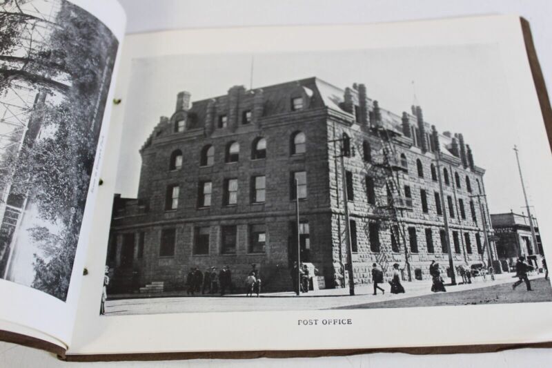 Antique 1900s Paper Illustrated Souvenir of Calgary Canada The Valentine & S