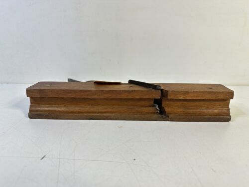 Antique 1800’s Wooden Rabbet Molding Plane 9.5" By 1 5/8th Inch Nice Condit