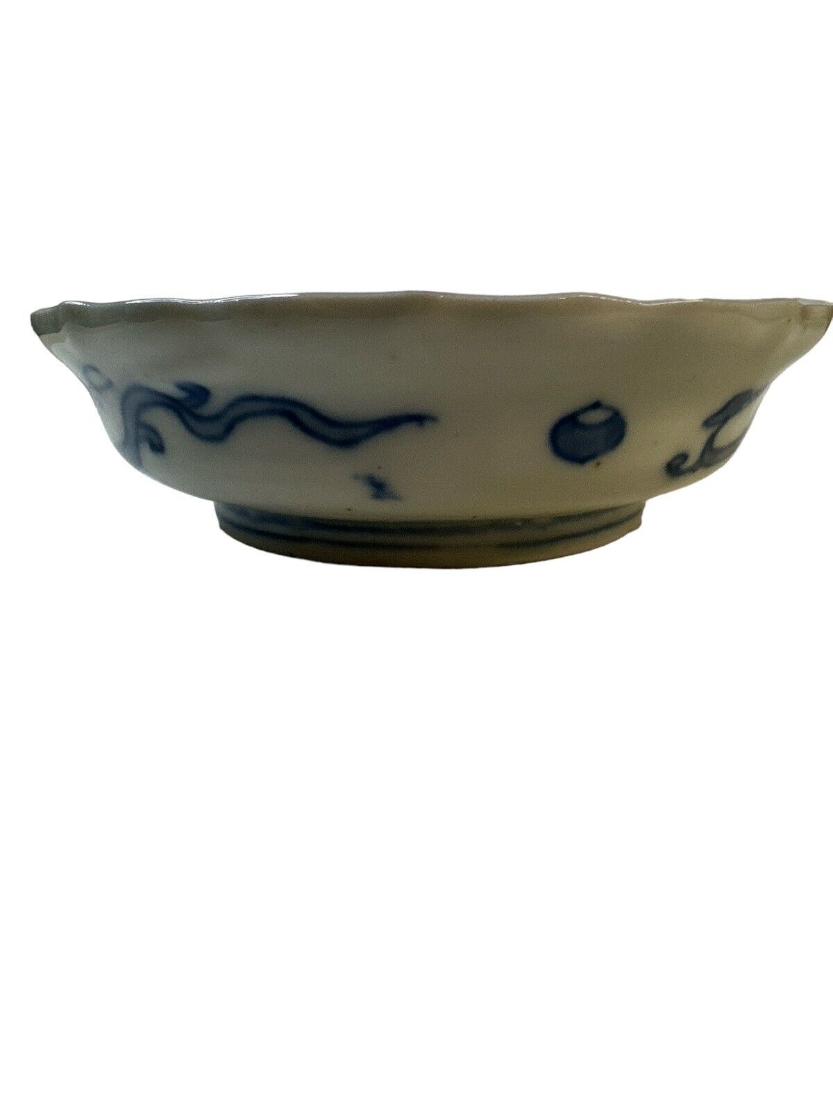 Lot Of 3 Old Antique 19th C. Scalloped Rim Japanese Imari Porcelain Bowl’s 5.75”