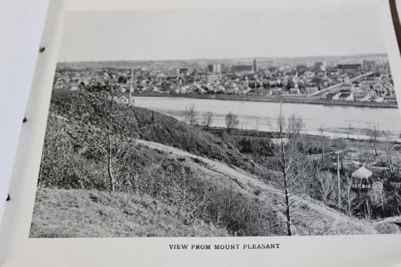 Antique 1900s Paper Illustrated Souvenir of Calgary Canada The Valentine & S