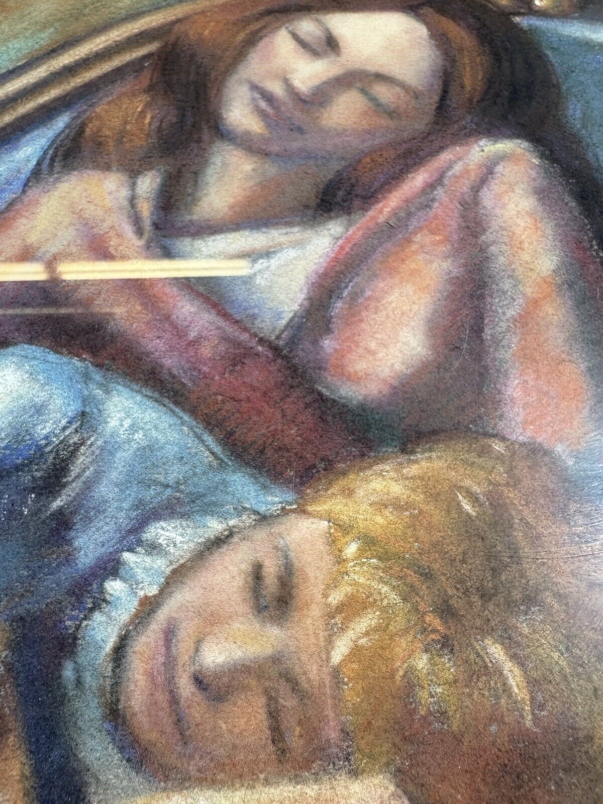 Vintage Tom Dimock Framed Original Pastel Award Winning Minnesota Artist 2003
