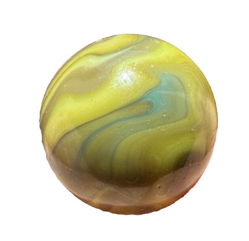 Vtg 1987 .997 Inch Shooter Vitro Jabo Classic West Virginia Marble Very Nice