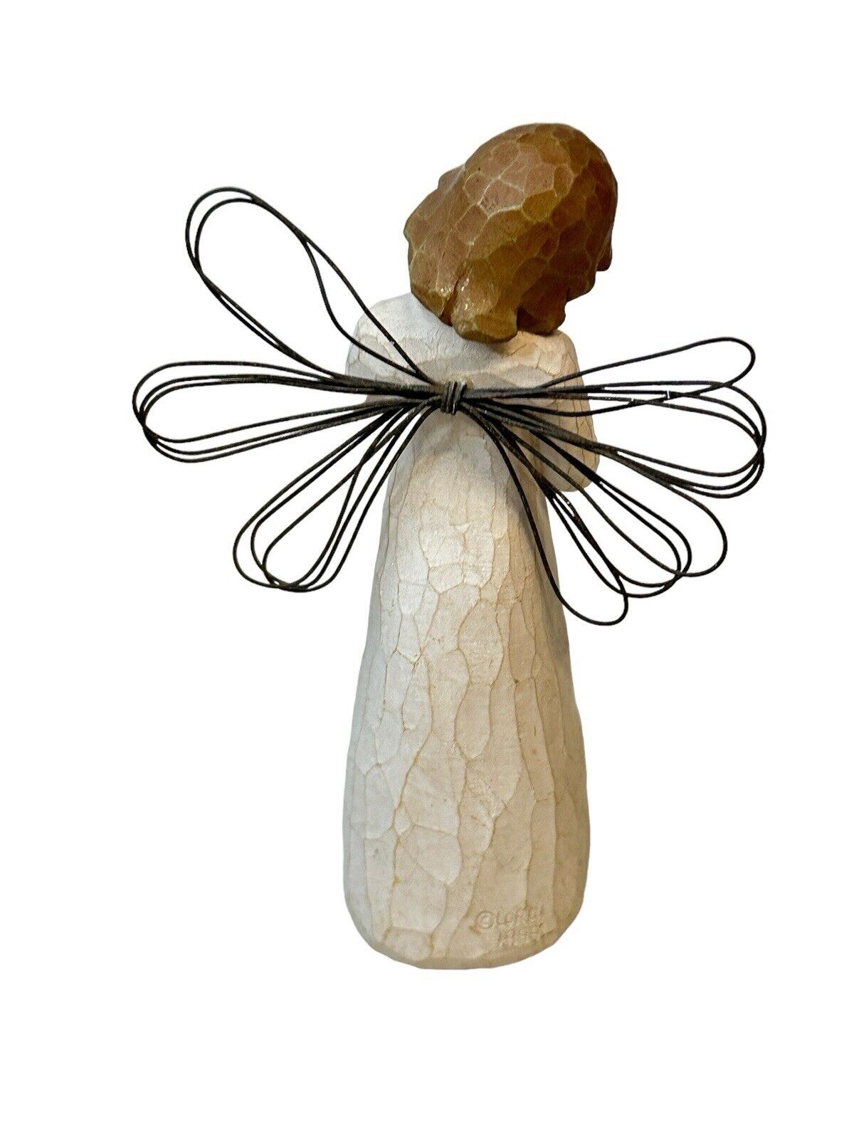 Susan Lordi Willow Tree Figurine Angel of Healing Angel Holding Bird
