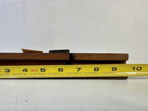 Antique 1800’s Wooden Rabbet Molding Plane 9.5" By 1 5/8th Inch Nice Condit