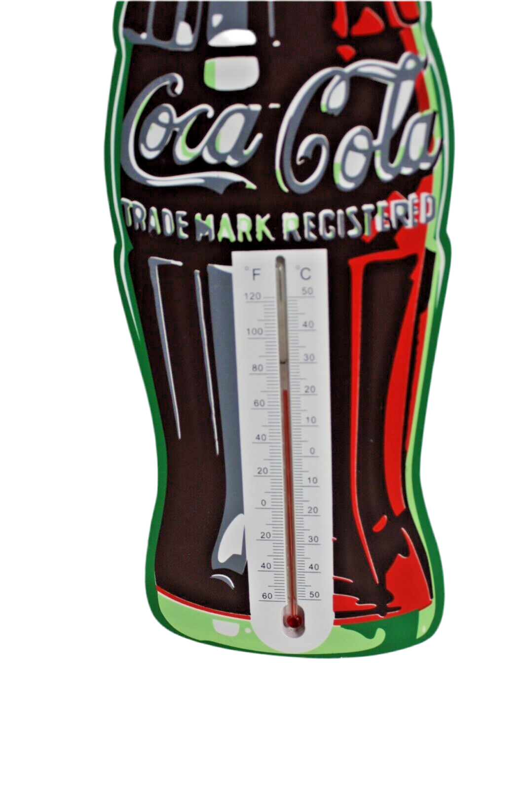 16" coca cola indoor wall hanging thermometer modern 2015