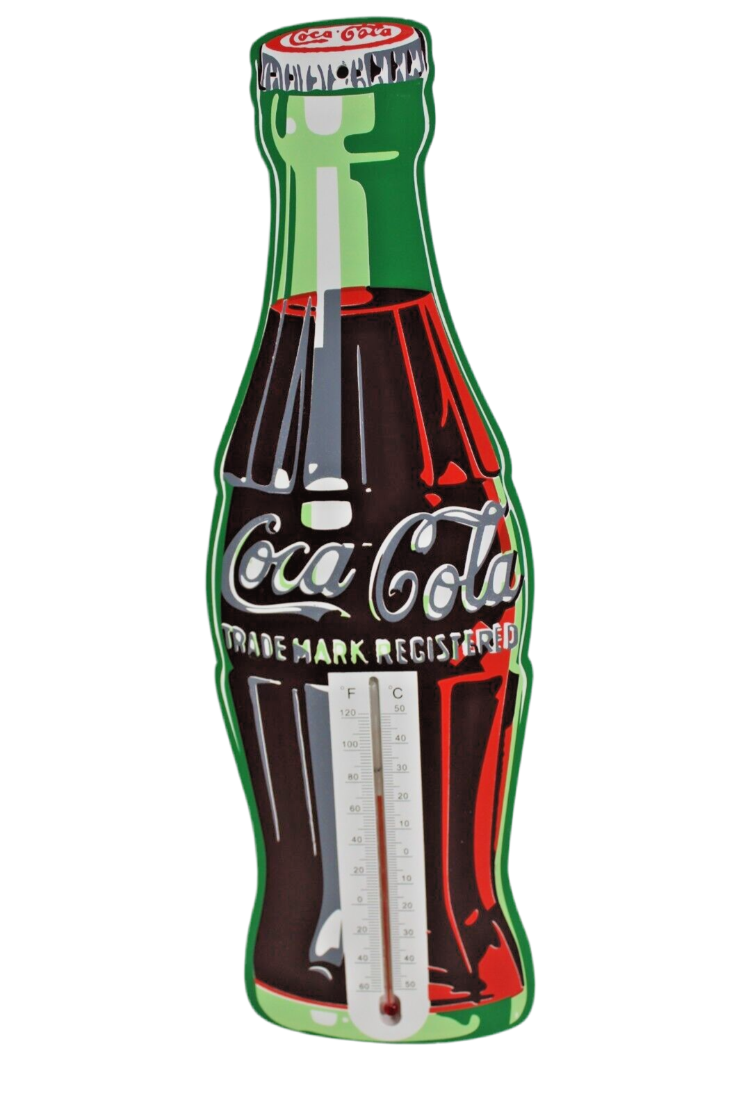 16" coca cola indoor wall hanging thermometer modern 2015