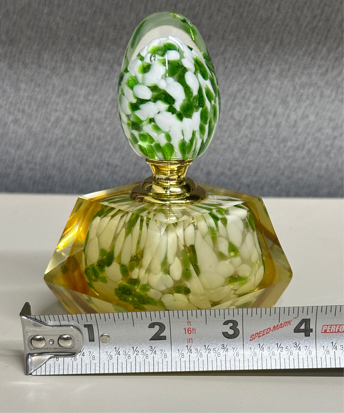Set of Vintage 1960’s Italian made Murano Glass Perfume Bottles