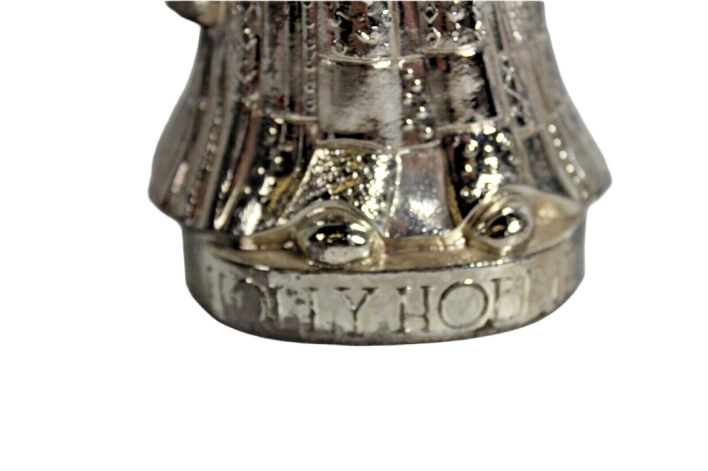 VTG 1950s Metal Holly Hobbie Coin Bank 6" x 3" Made In Japan