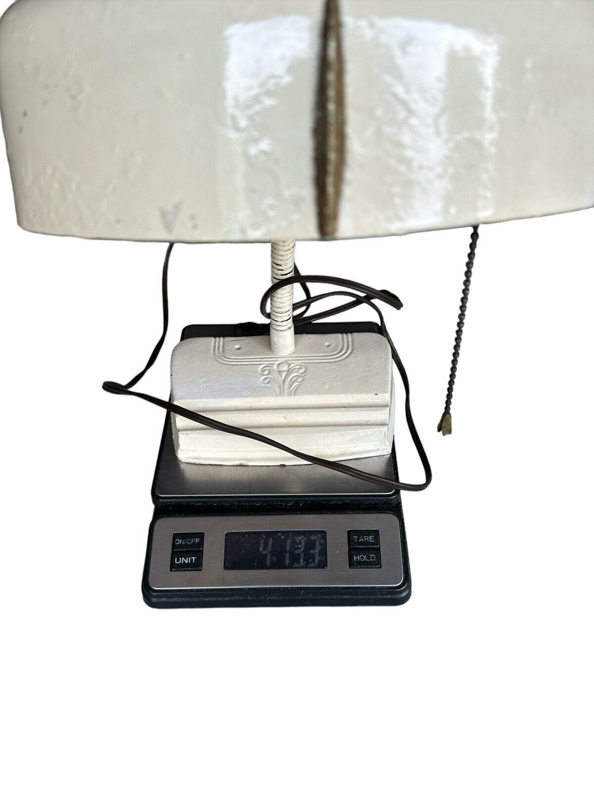 MCM 1950’s Very Cool Looking Atomic Desk Lamp New Cord Needed 16”