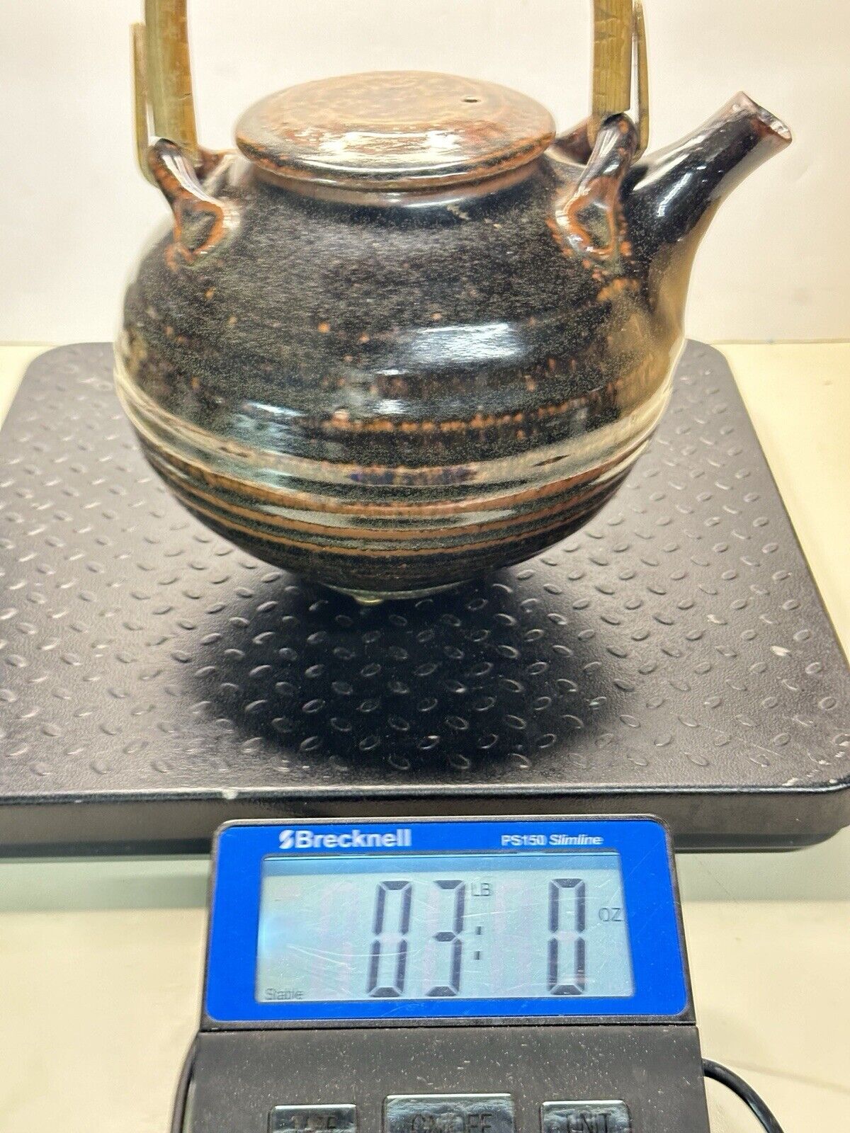 Vtg Warren Mackenzie Studio Pottery Coffee Tea pot 1970’s