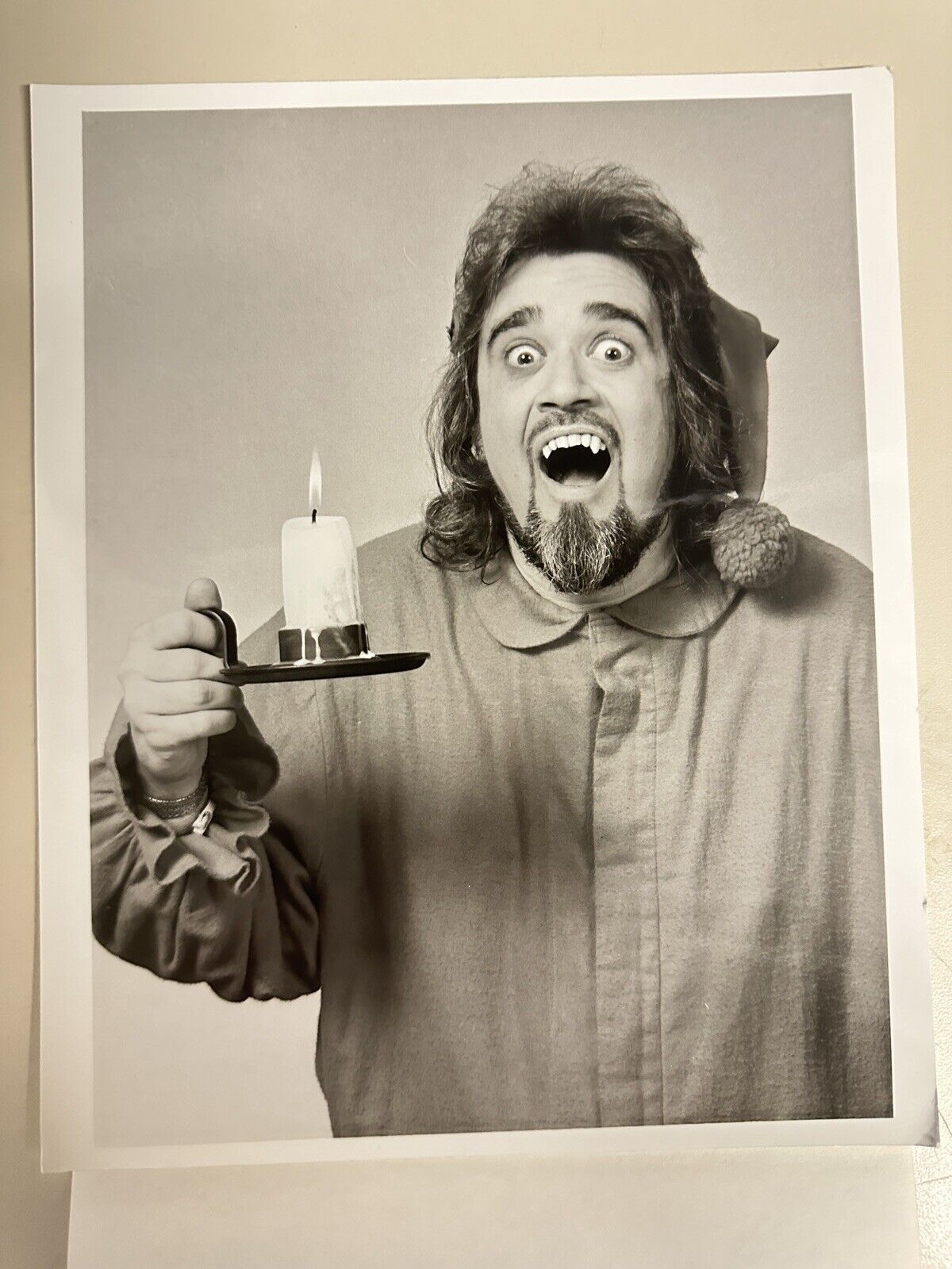 1973 DJ Wolfman Jack Authentic Press Release Photo The Midnight Show NBC