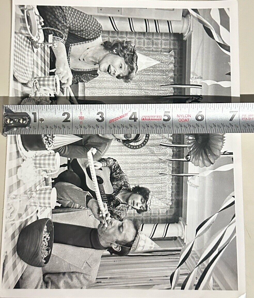 1973 Press Release Photo Cast Of CBS Show Sticks and Bones 7” x 9”