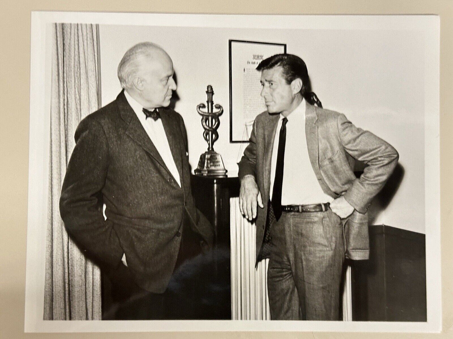 1965 Press Release Photo The FBI “Elephant Is Like A Rope” Efrem & Larry Gates