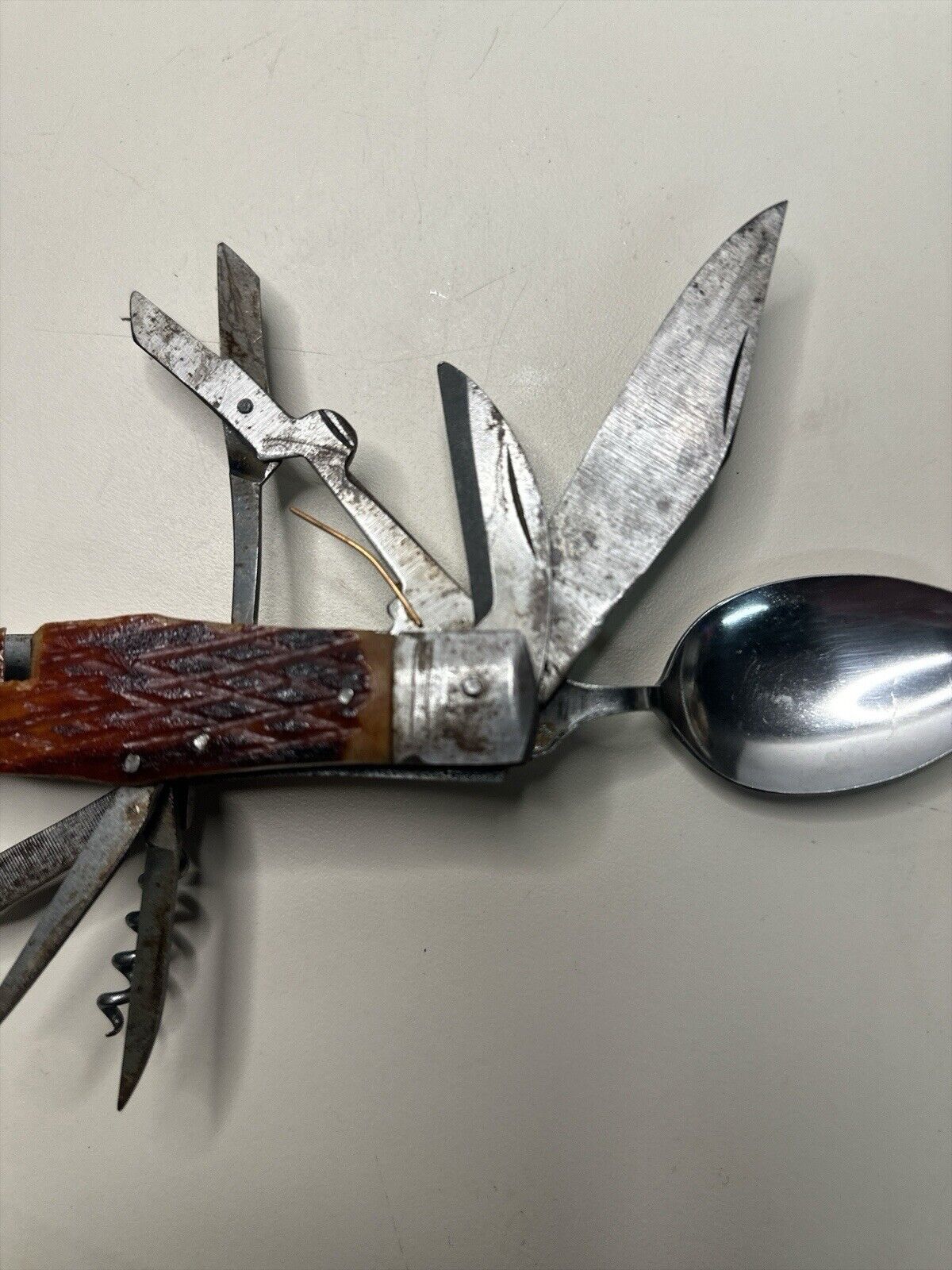 Huntsman’s Mambro Folding Pocket Camping Hobo Survival Multi Tool Knife 5”- 11”