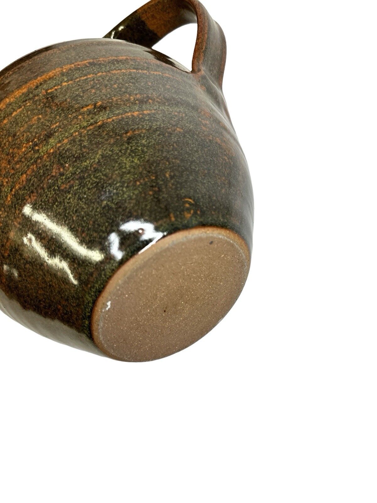 Beautiful Handmade Studio Signed Mark Pottery Stoneware Jug