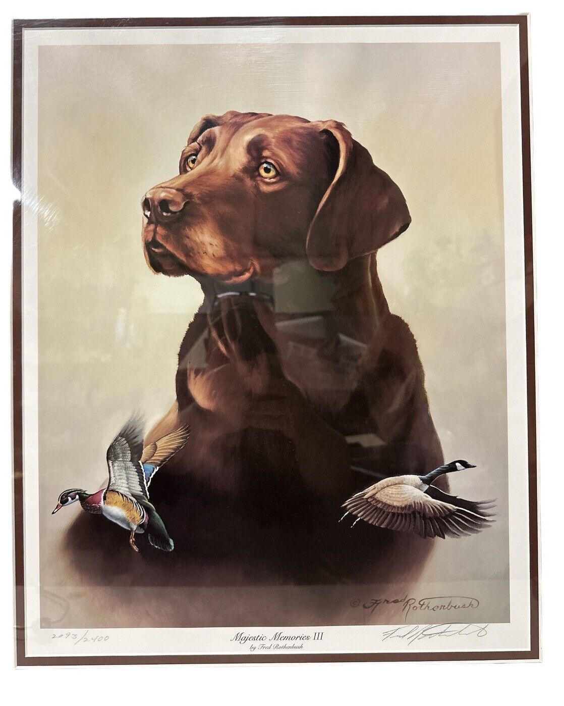 Fred Rothenbush Majestic Memories III Signed Limited Edition 2093/2400 28” x 24”