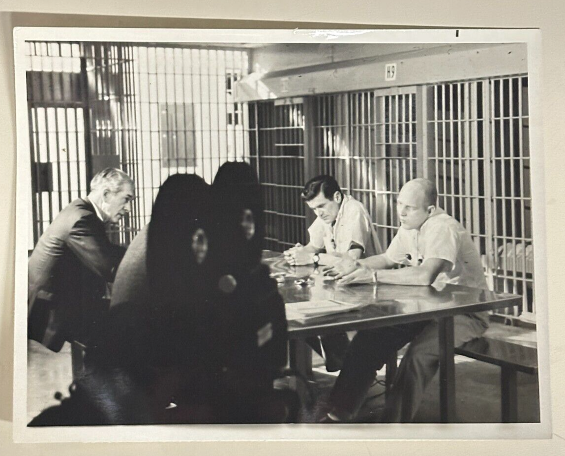 1972 Press Release Photo NBC Special "Thou Shalt Not Kill" Walter Kelbach
