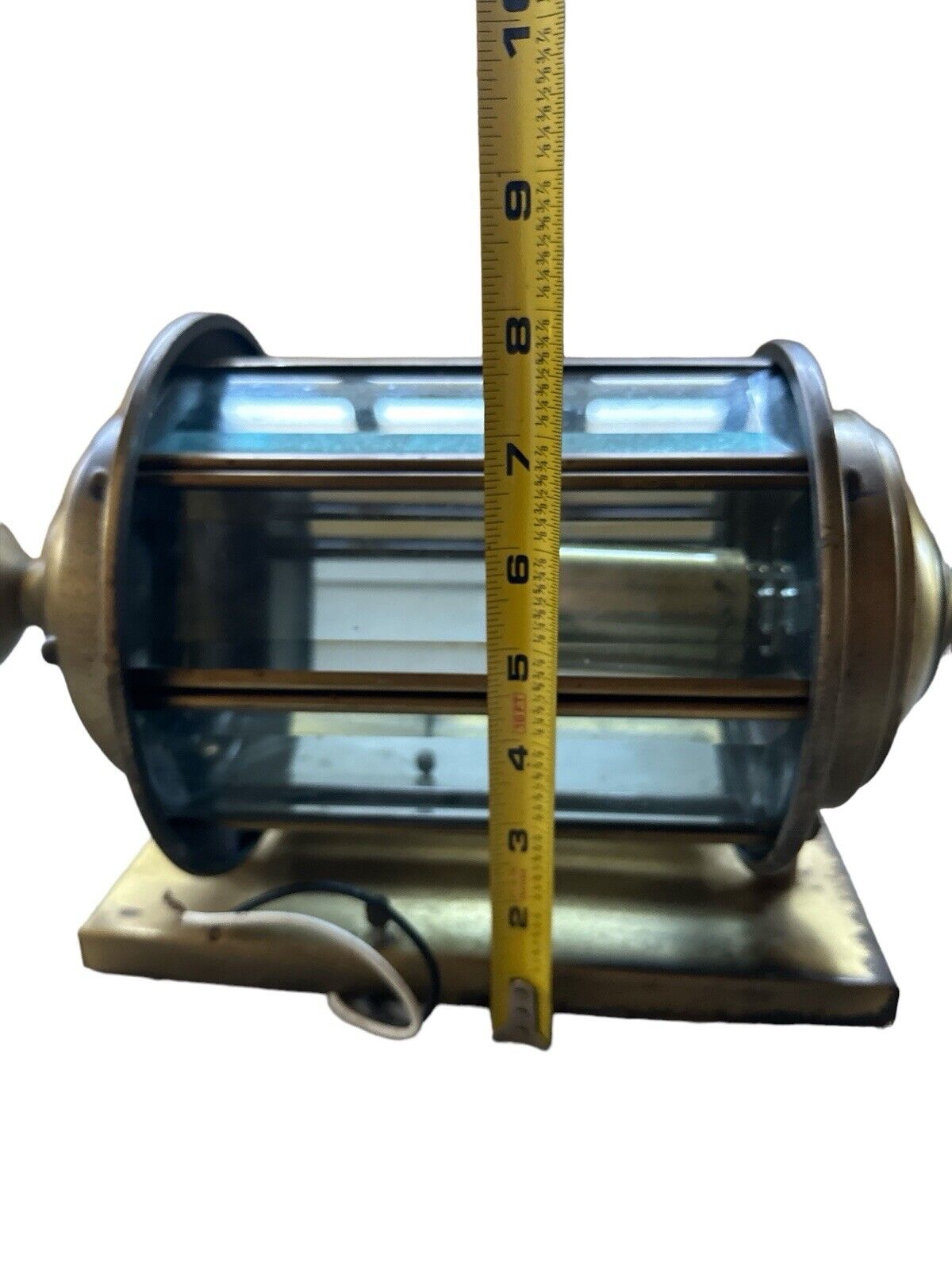 Vintage Large Brass Porch Outdoor Lamp Light Fixture Sconce 20” 1970’s