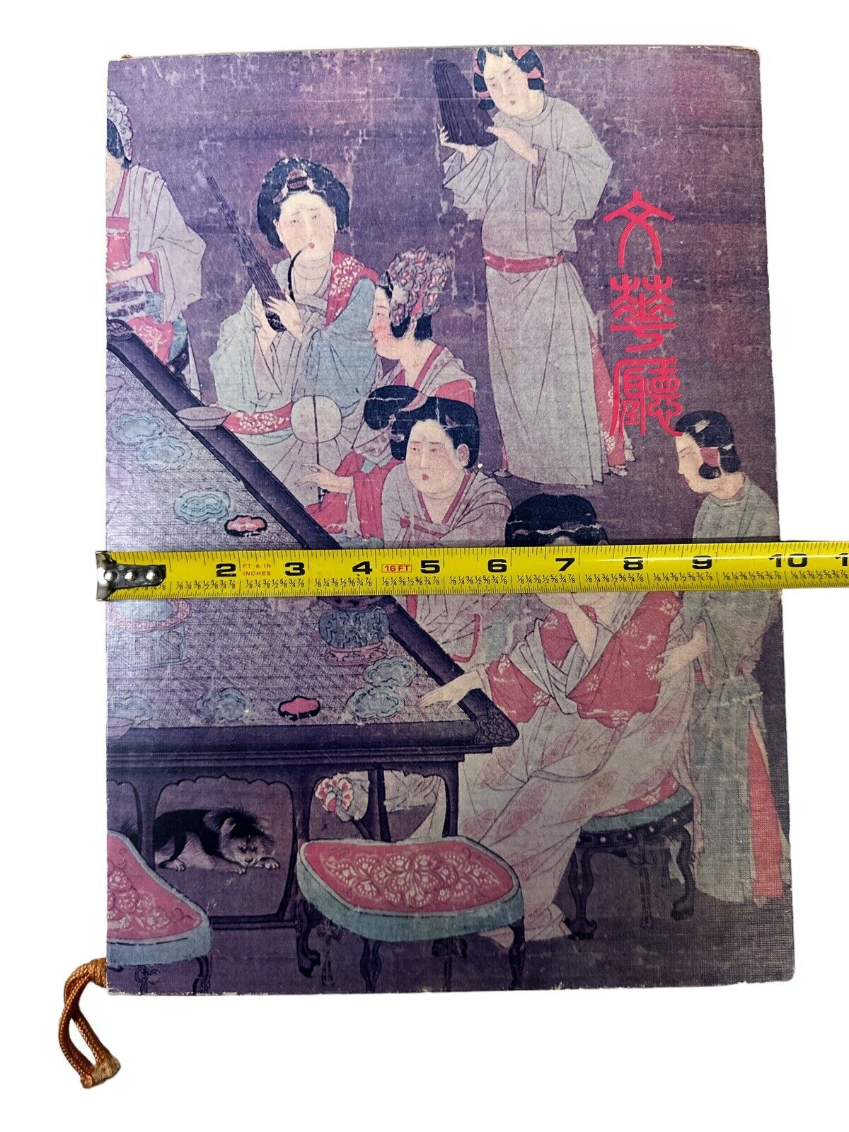 Vtg 1980’s Tang Dynasty Imperial Palace Painting MANDARIN Hotel Dinner Menu
