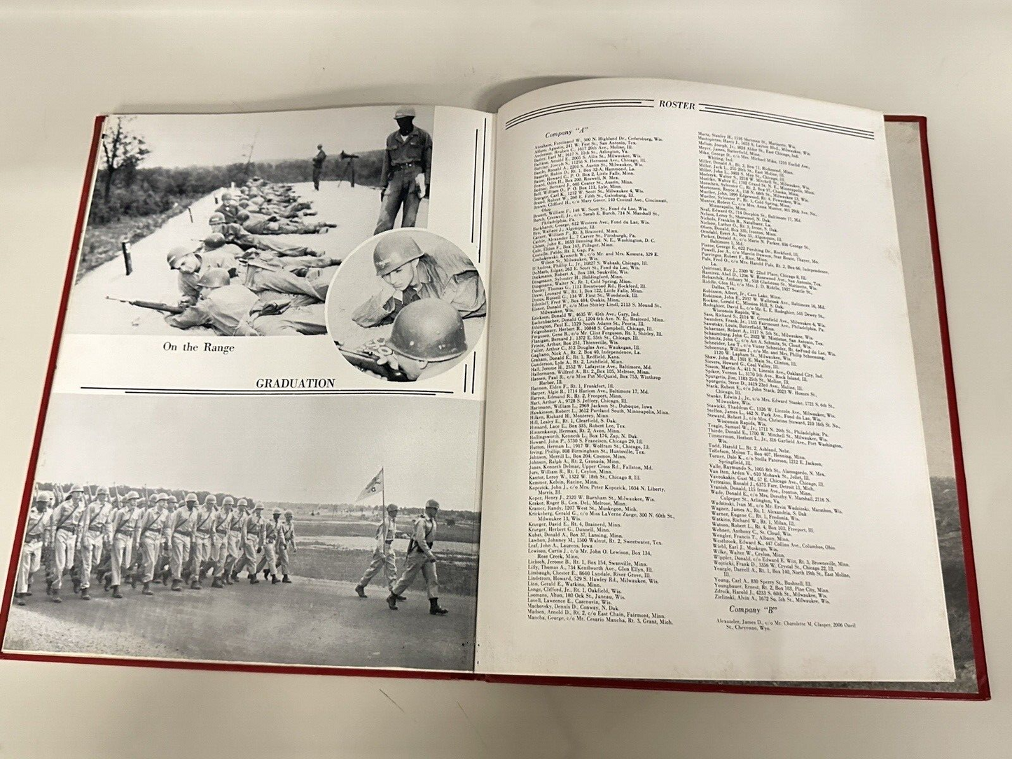 July 1953 Sixth Armored Division Fort Leonard Wood MO Heavy Tank Yearbook Photo