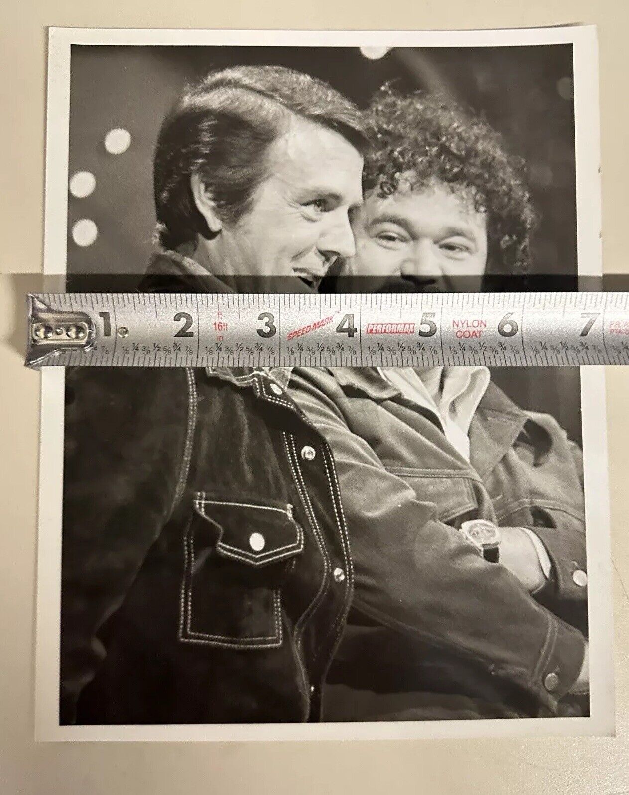 1973 Jack Burns & Avery Schreiber Press Release Photo The Midnight Show NBC