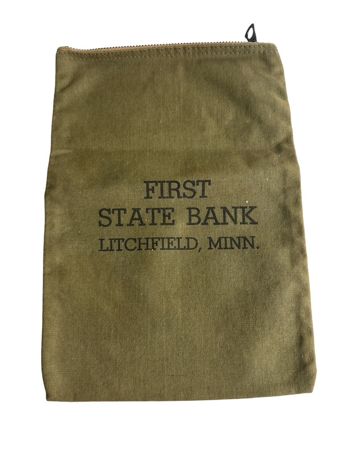 Vtg Lot Of 3 Minnesota State Banking Deposit Bag Cash Receipts Coins Advertising