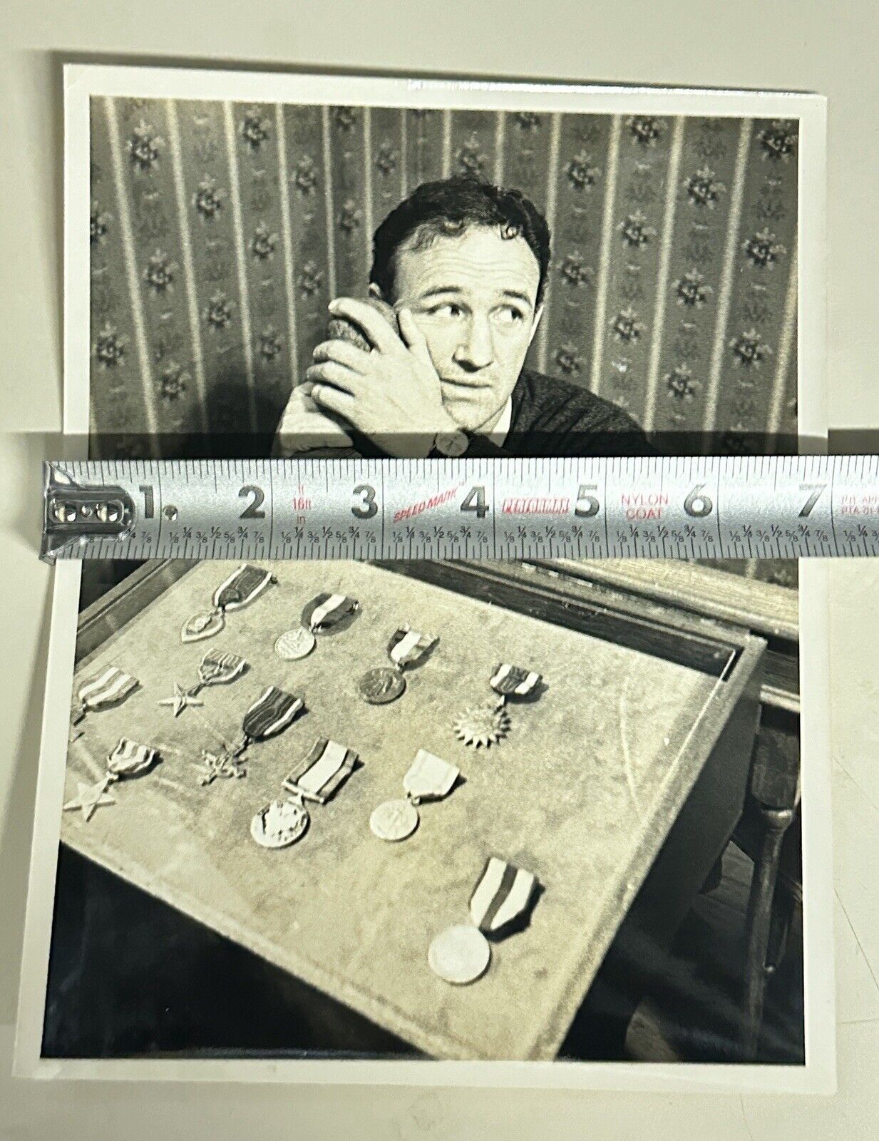 1968 Gene Hackman CBS Playhouse My Father and My Mother Press Release Photo