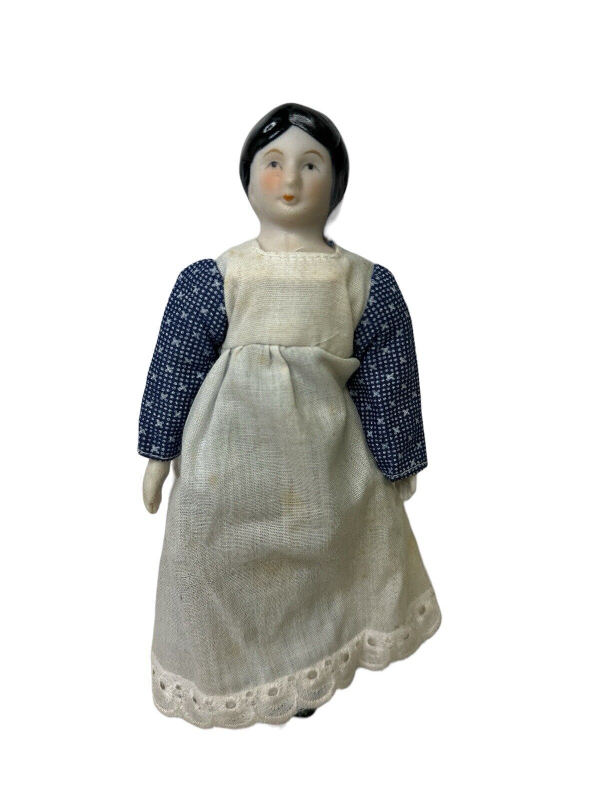 Antique 7 Inch Bisque Porcelain Head Shoulder Hands And Feet German Made China