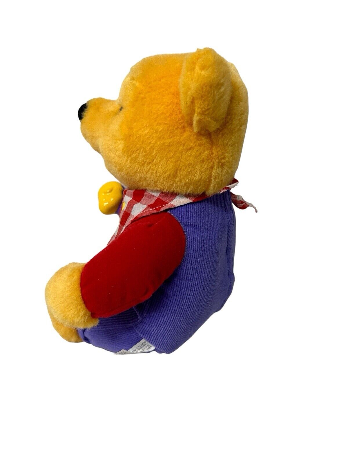 Vintage Disney 11” Winnie the Pooh Honey Stuffed Plush 1999 As Is