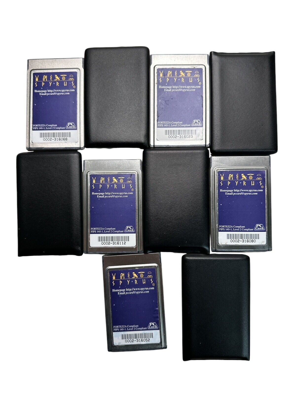 Fortezza Crypto Card Lynks Privacy Card FIPS 140-1 Level 2 PC Card or Phone Card