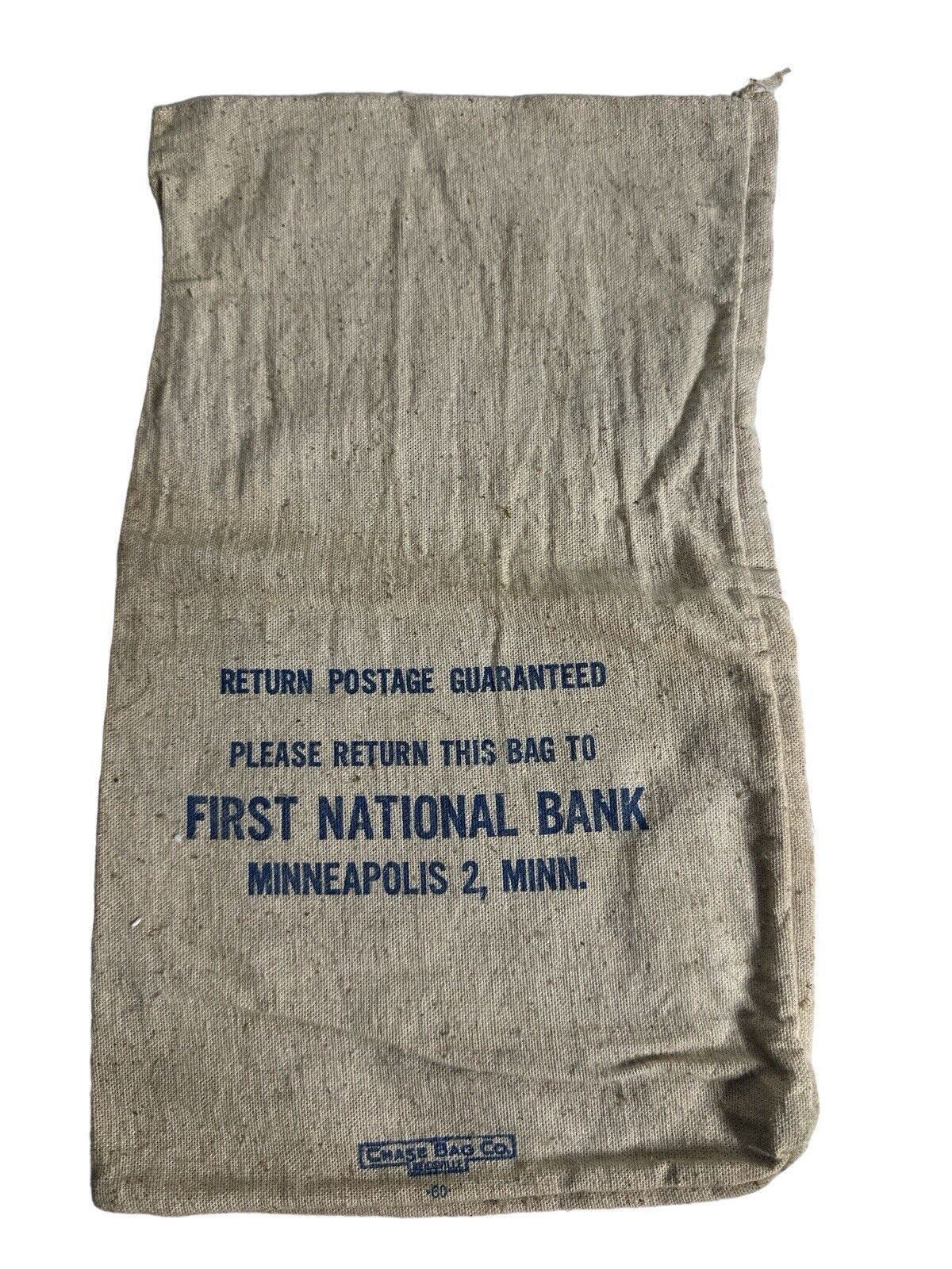 Vtg Lot Of 3 Minnesota State Banking Deposit Bag Cash Receipts Coins Advertising