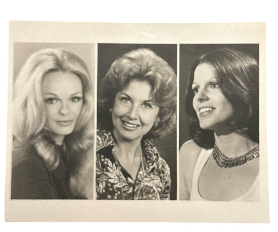25th Annual TV Academy Awards 1973 Press Release photo 3 Up Composite