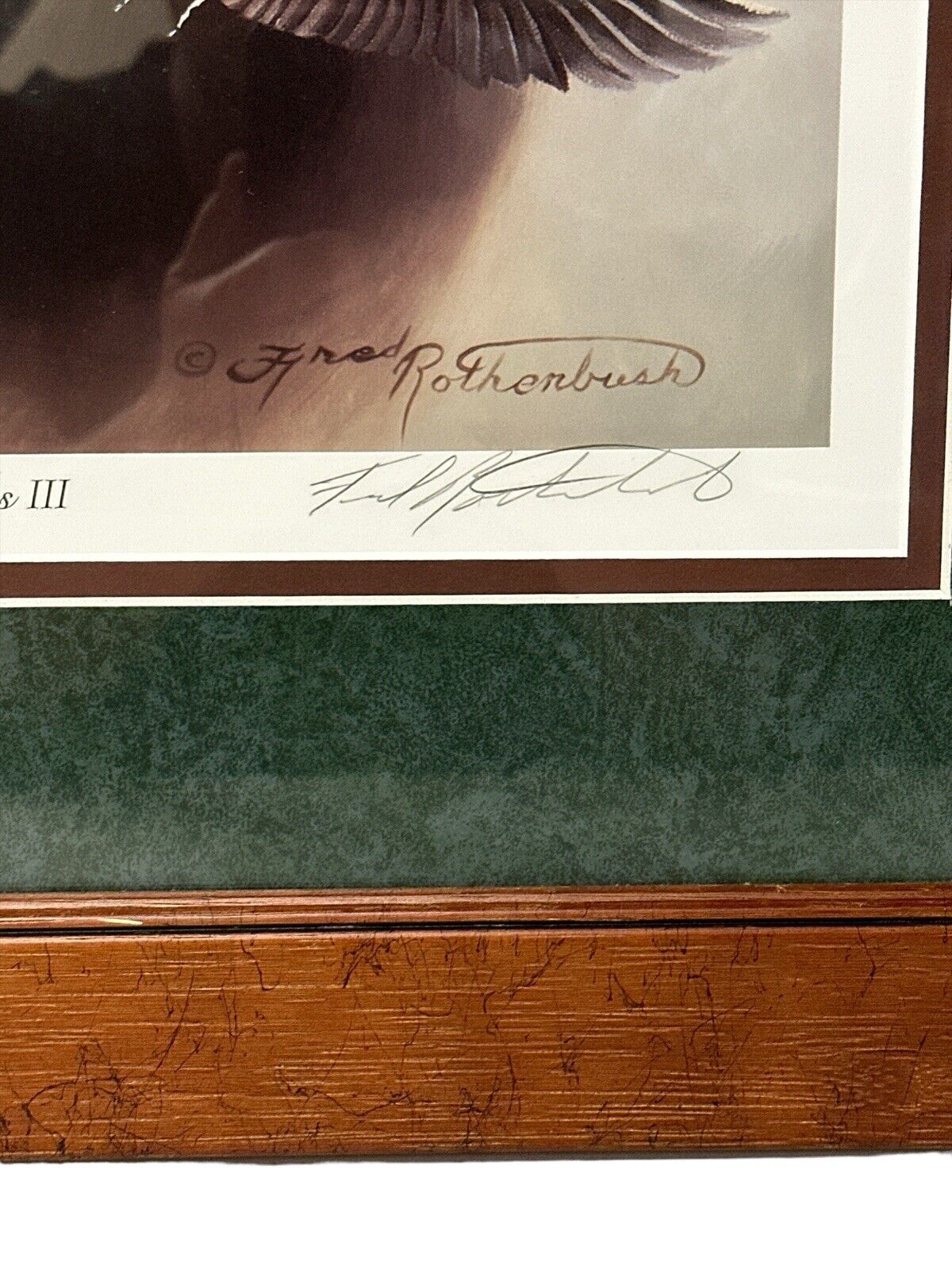 Fred Rothenbush Majestic Memories III Signed Limited Edition 2093/2400 28” x 24”