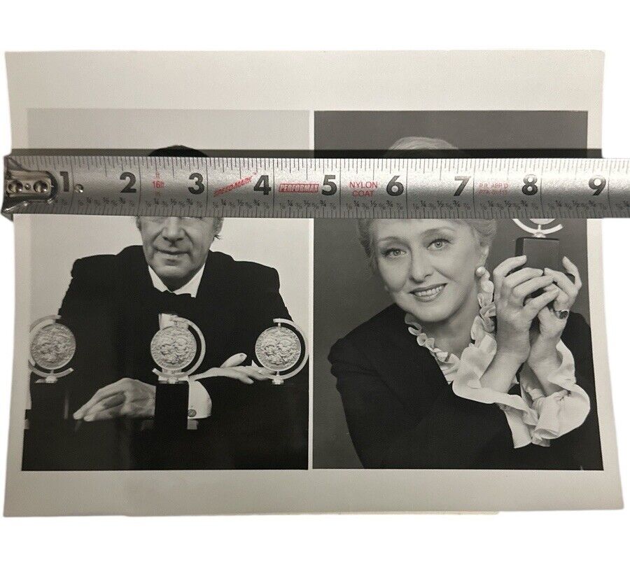 1973 Annual Tony Awards 1973 Press Release photo Rex Harrison & Celeste Holm