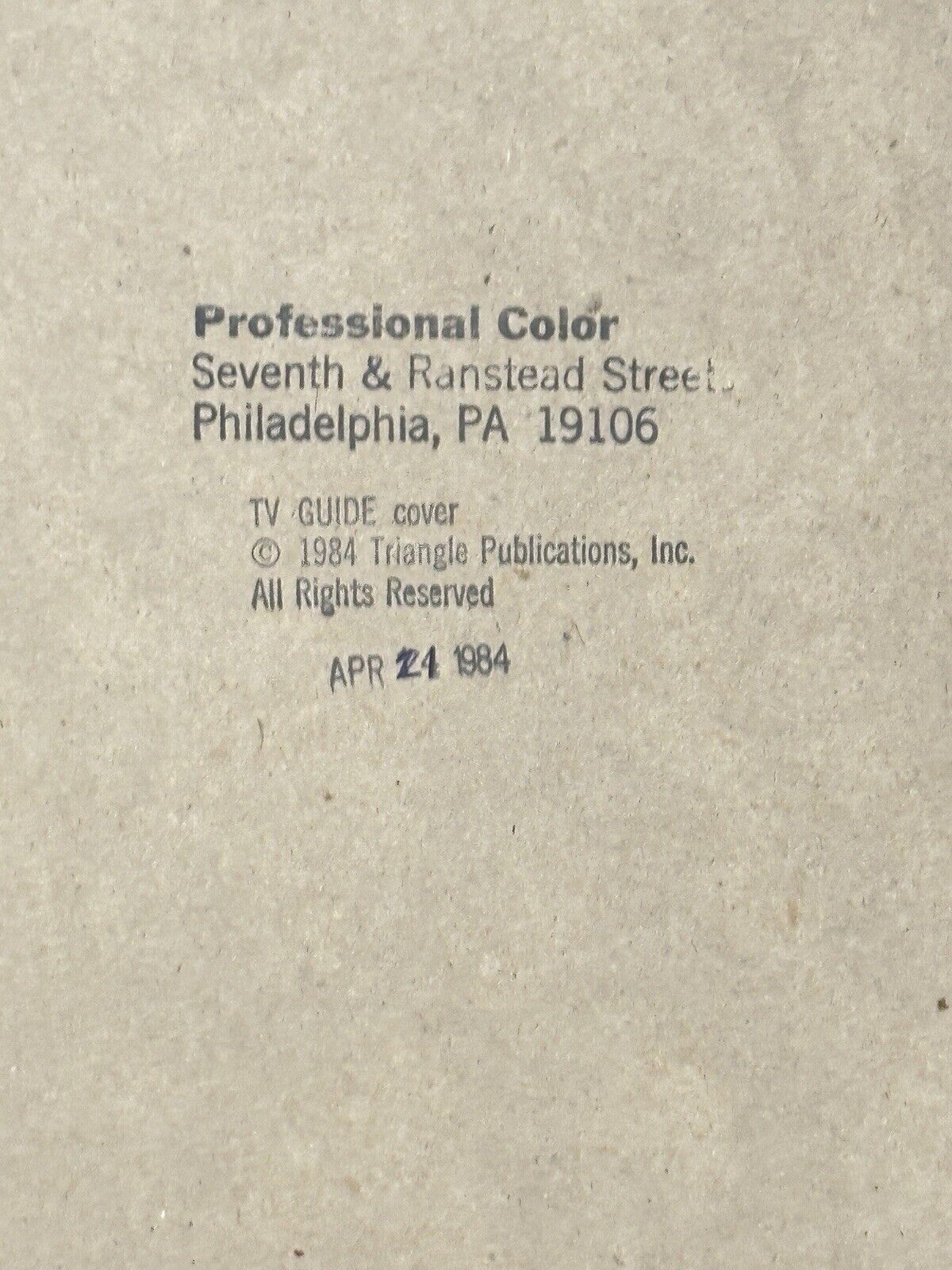 1984 TV Guide Cover Portrait Ben Cross Amy Irving The Far Pavilions Amsel Art