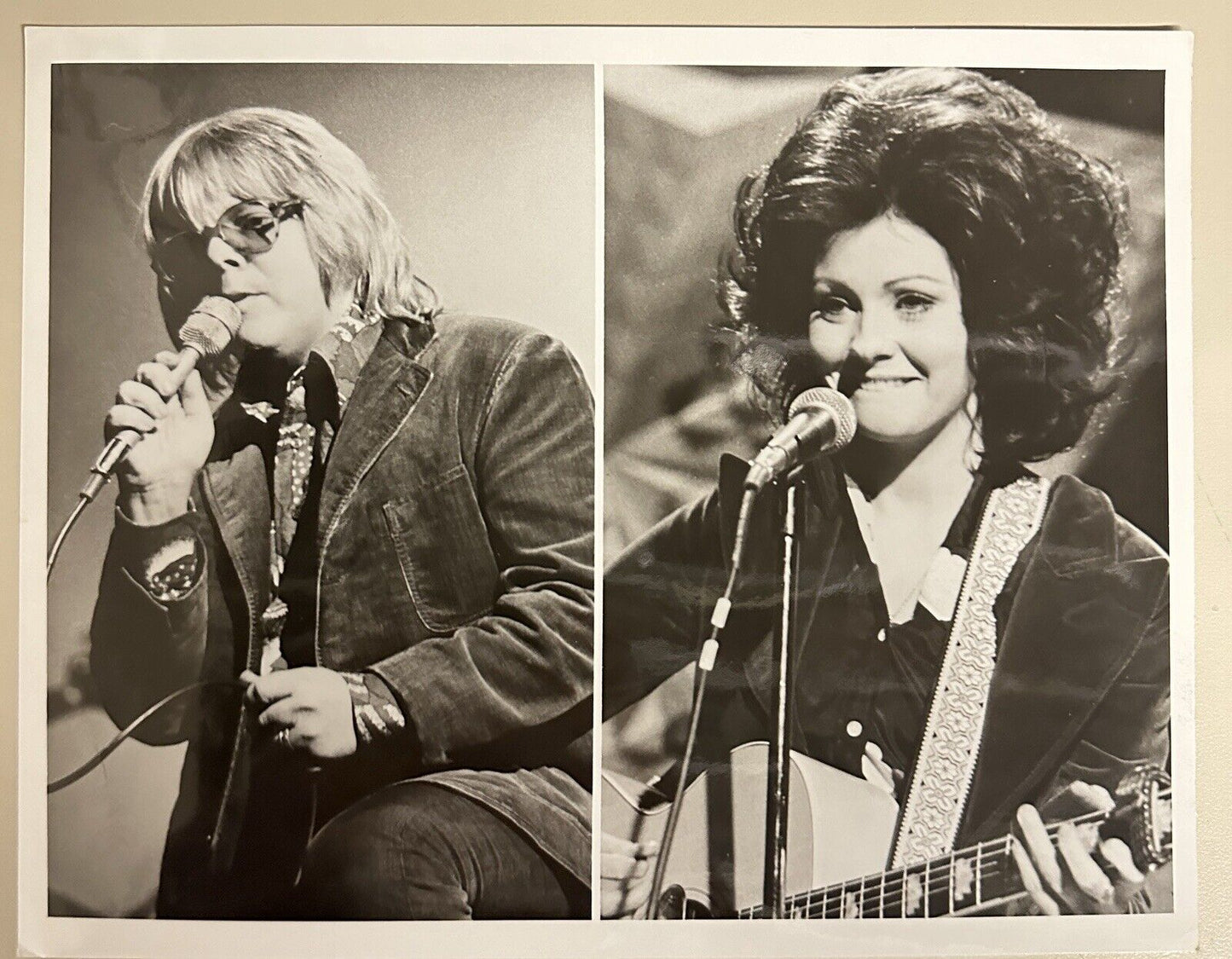 1973 Paul Williams & Sidney Jordan Press Release Photo The Midnight Show NBC