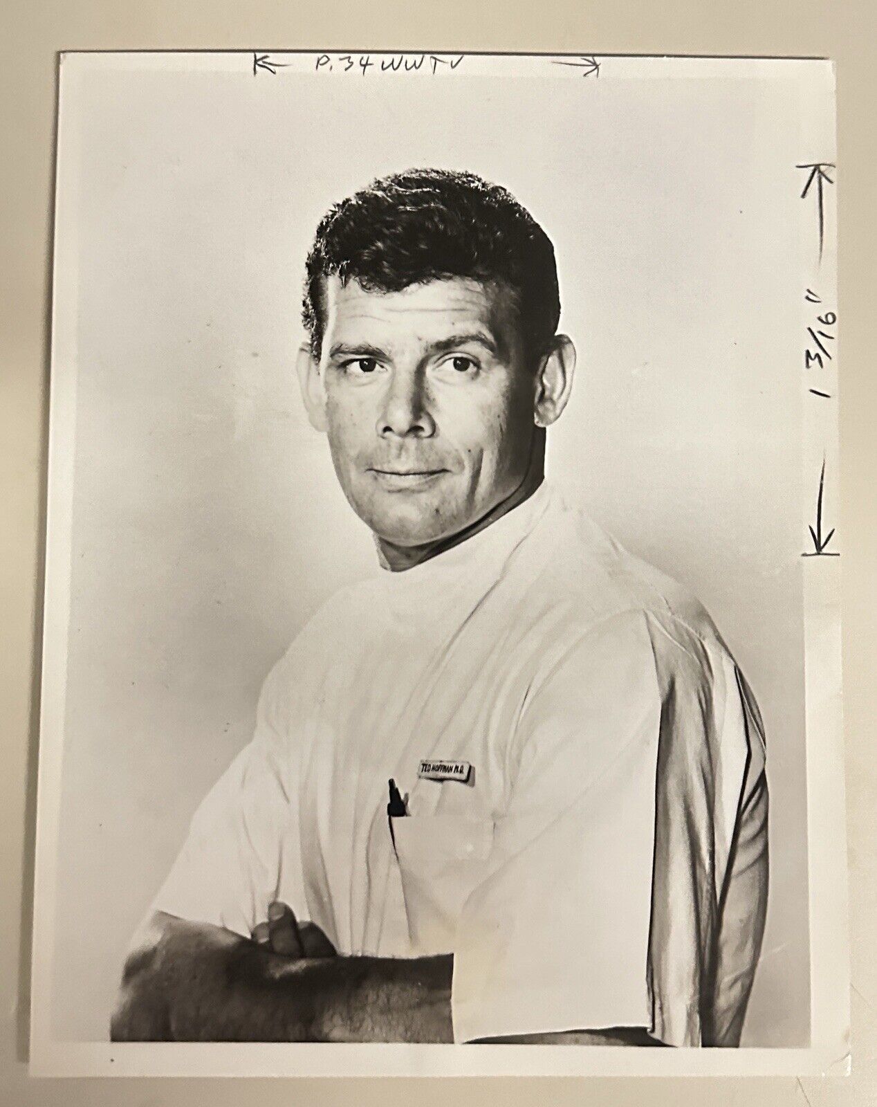 1962 ABC TV Series Press Release Photo Harry Landers In Ben Casey