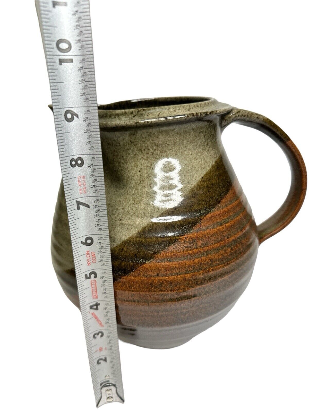 Beautiful Handmade Studio Signed Mark Pottery Stoneware Jug