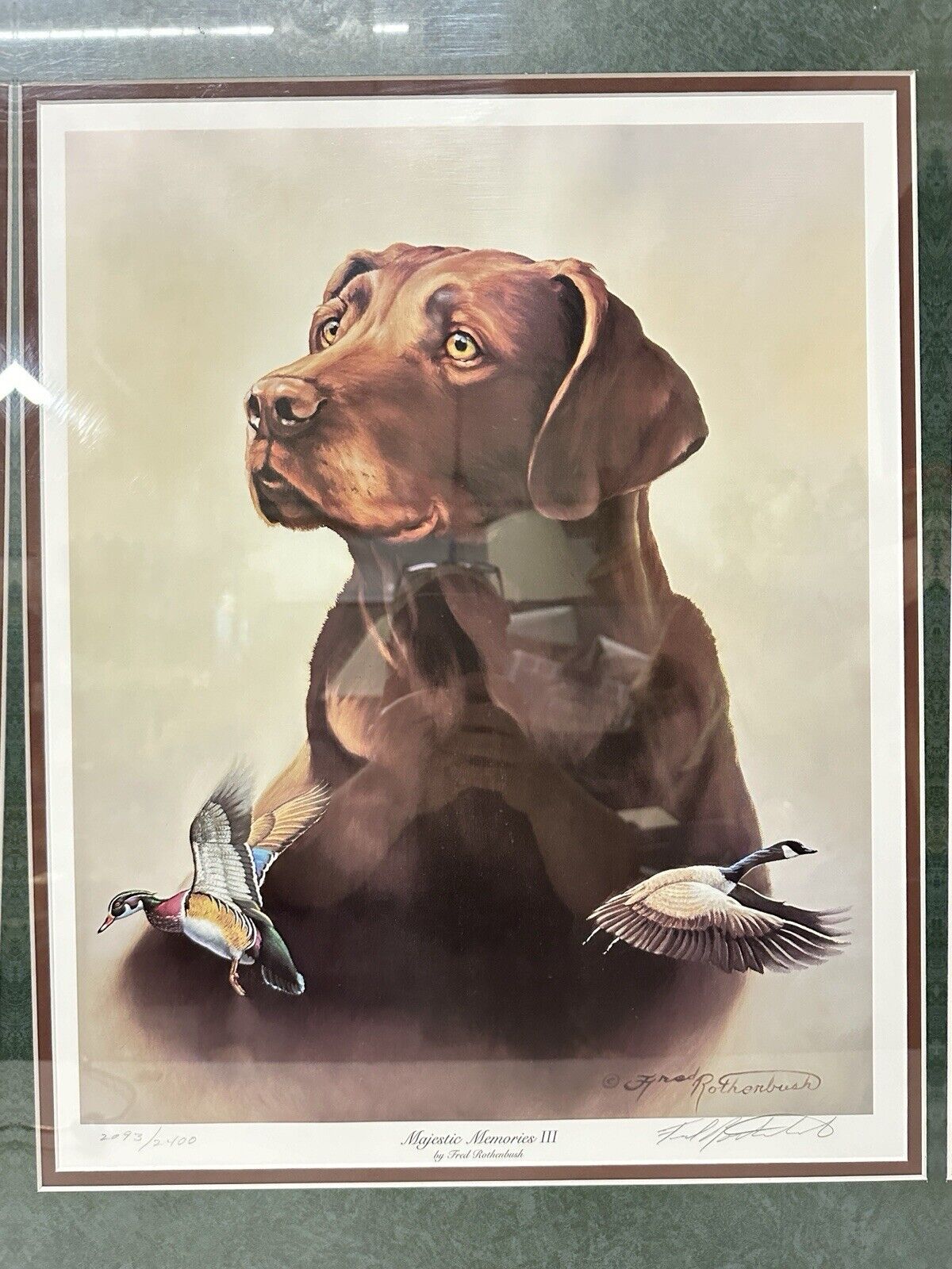 Fred Rothenbush Majestic Memories III Signed Limited Edition 2093/2400 28” x 24”