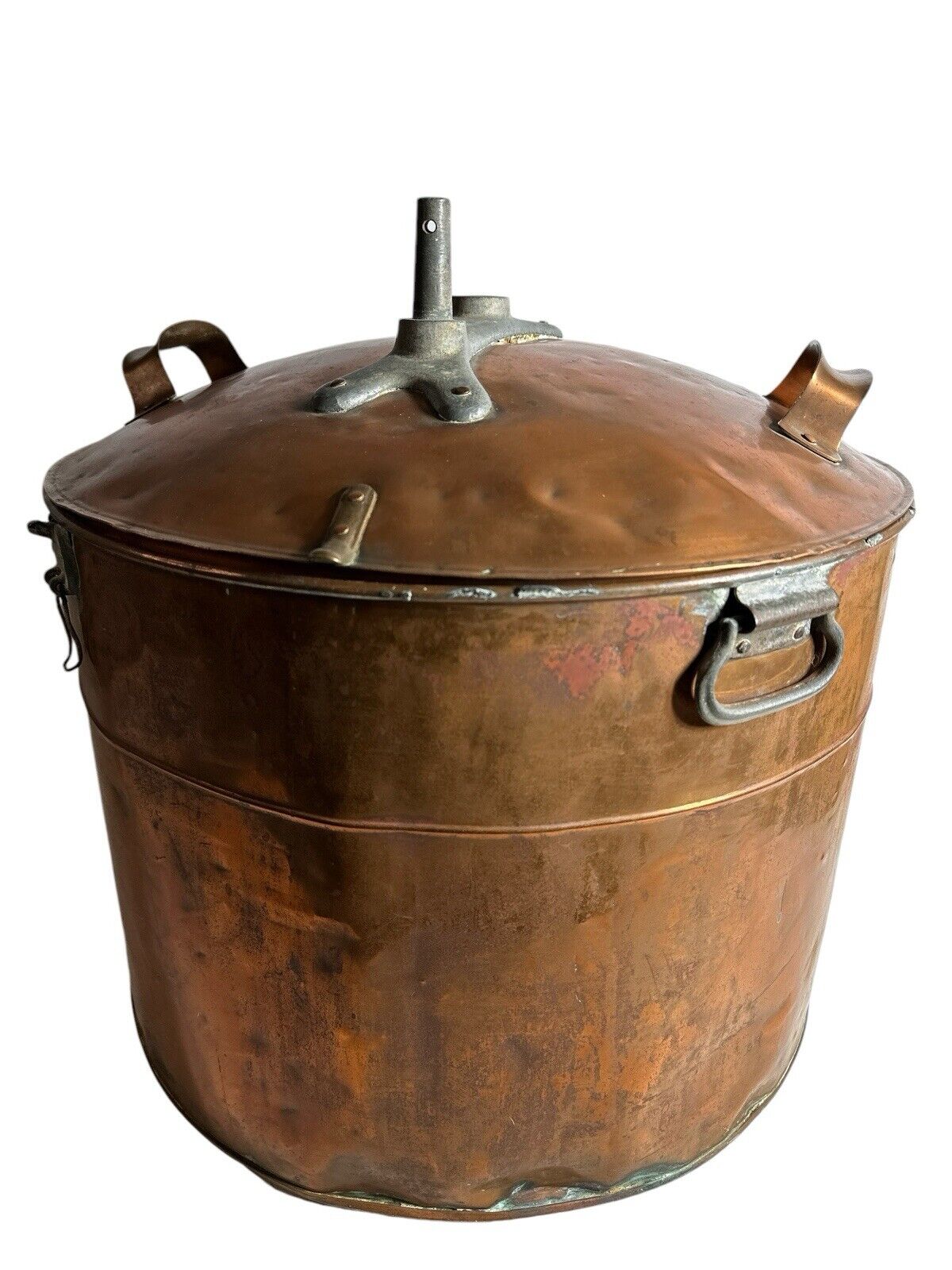 Antique Large Copper Paramount Steam Washer Co Kansas City 1925