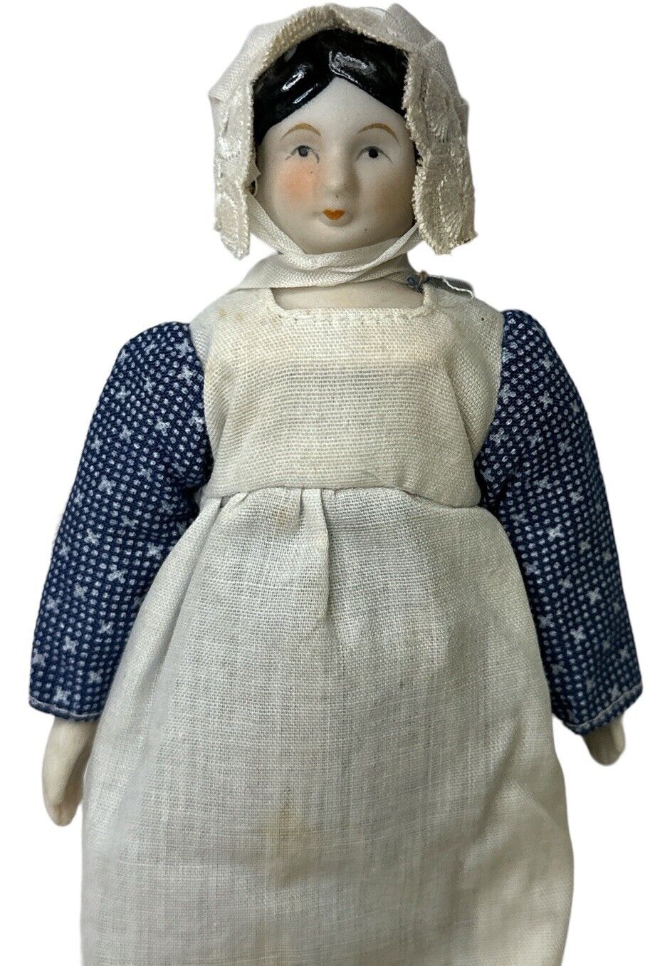 Antique 7 Inch Bisque Porcelain Head Shoulder Hands And Feet German Made China