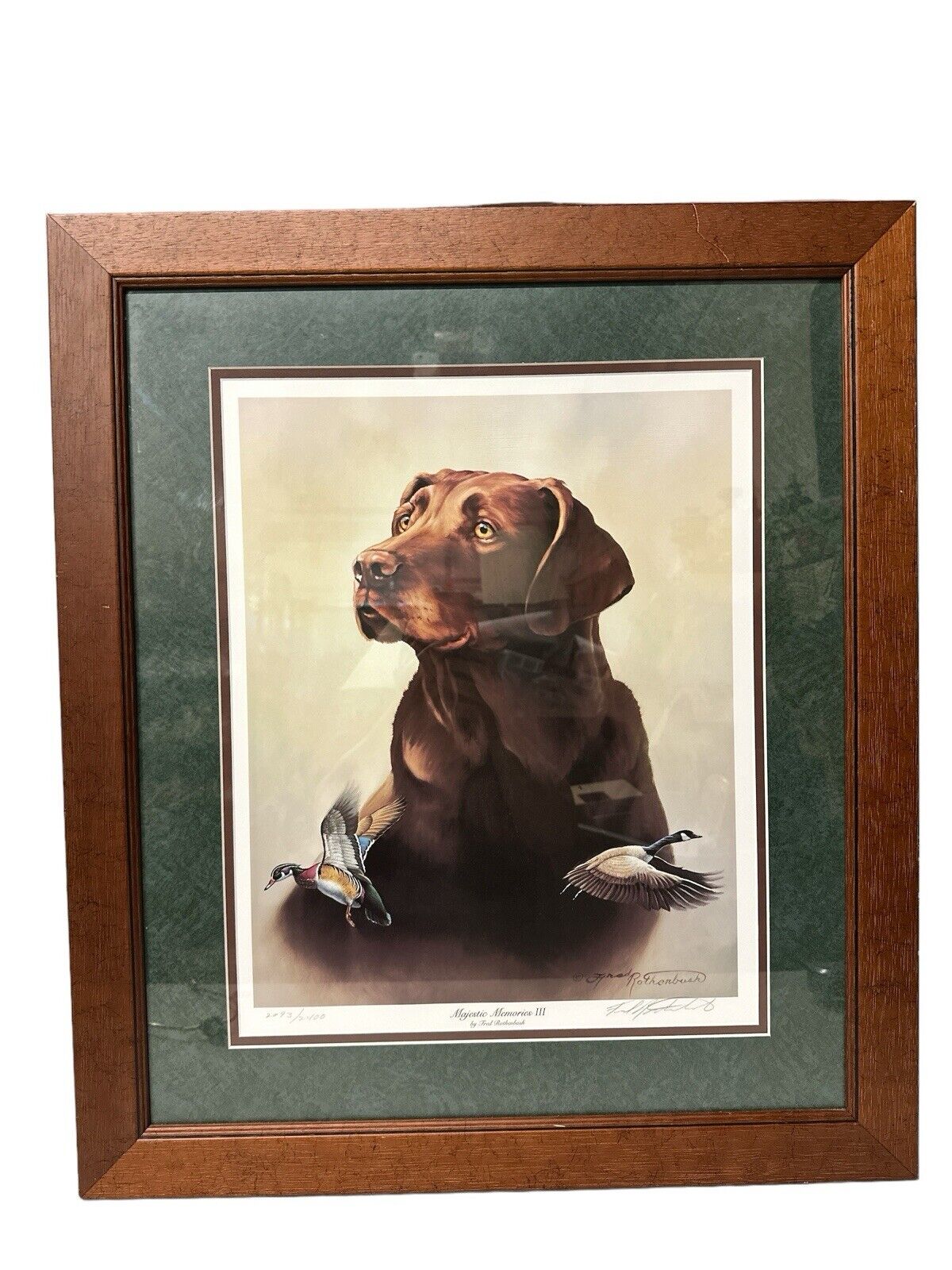 Fred Rothenbush Majestic Memories III Signed Limited Edition 2093/2400 28” x 24”