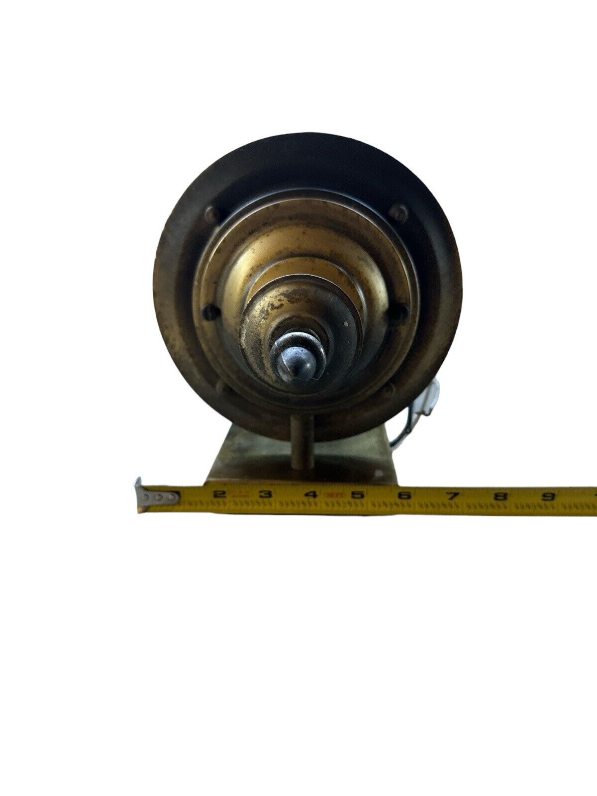 Vintage Large Brass Porch Outdoor Lamp Light Fixture Sconce 20” 1970’s