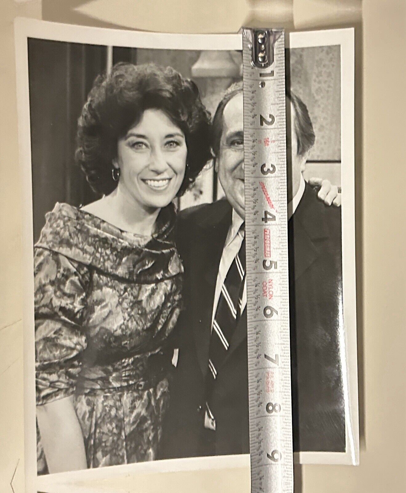 1982 Happy Days Press Release Photo Al Molinaro Ellen Travolta Actress