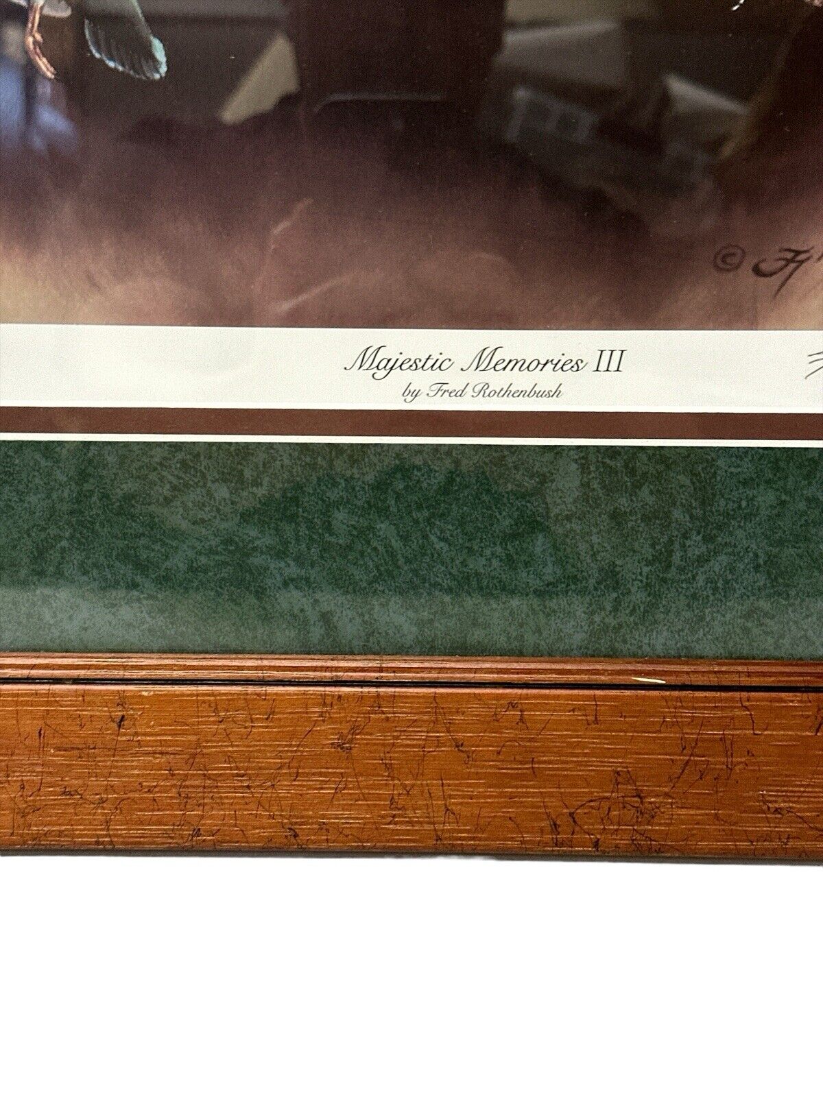 Fred Rothenbush Majestic Memories III Signed Limited Edition 2093/2400 28” x 24”